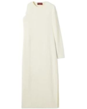 Gucci Mid-Length Sable Dress - White