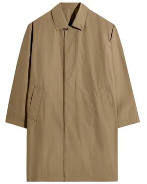 Lemaire Single-Breasted Coats - Natural