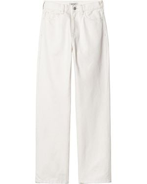 Carhartt Noxon High-Waist Jeans - White