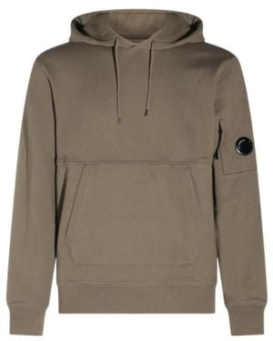 C.P. Company Long-Sleeve Hooded Sweatshirt - Grey