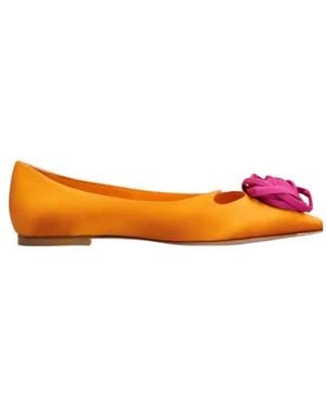 Roger Vivier Rose Vivier Ballerinas - Orange
