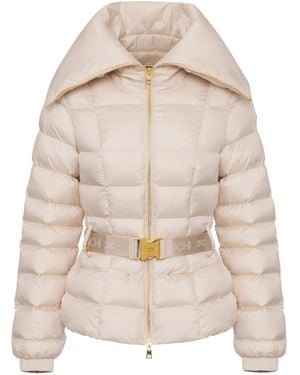 Elisabetta Franchi Winter Jackets - Natural