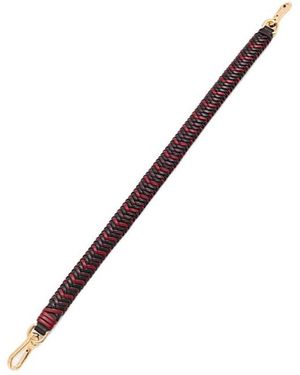 Loewe Cowhide Leather Arrow Short Belt - Metallic