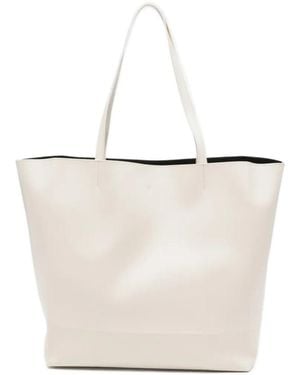 TOTEME Totême Structured Large Tote Bag - White