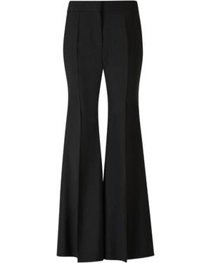 Givenchy High-Waisted Flared Trousers - Black