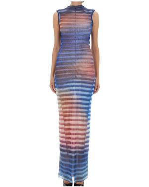 Jean Paul Gaultier Sleeveless Dress - Blue