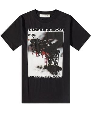 1017 ALYX 9SM Logo-Print Detail T-Shirt - Black