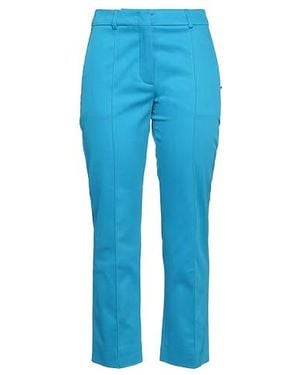 Sportmax High-Waisted Straight-Leg Pants - Blue