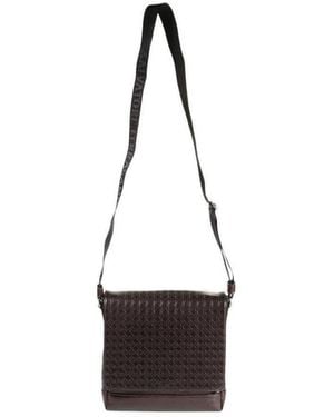 Ferragamo Logo Details Cross-Body Bag - White