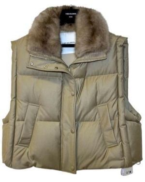 Yves Salomon Sleeveless Vest - Green
