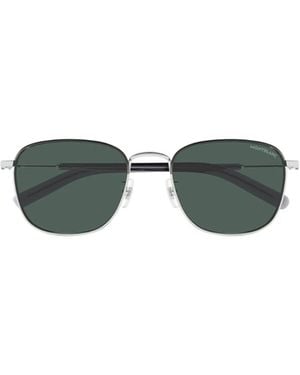 Montblanc Eyewear Square Frame Sunglasses - Green
