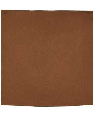Miu Miu Double-Faced Cashmere Midi Skirt - Brown