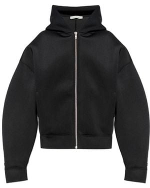 Entire studios Zip-Up Oversized Hoodie - Black