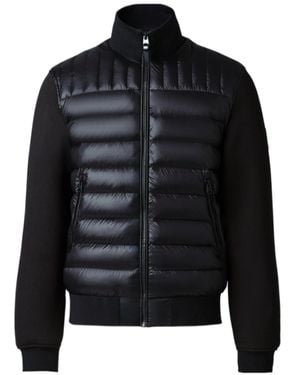Mackage Apos;S Collin Mixed-Media Down Jacket - Black