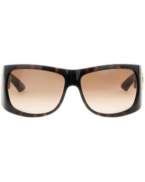 Gucci Square-Frame Logo Sunglasses - Natural