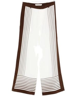 SIR. Casual Pants With Belt Loops - White