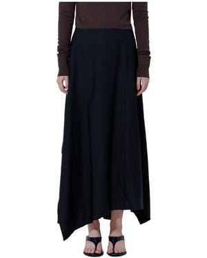 Studio Nicholson Asymmetrical Skirt - Black