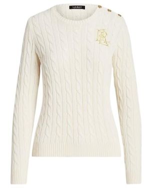 Ralph Lauren Long-Sleeved Pullover - Natural