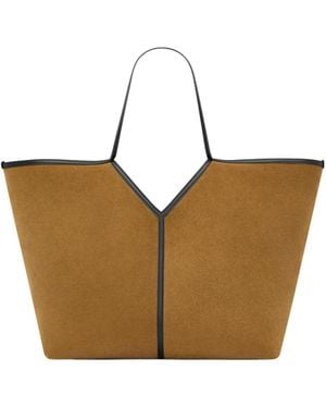 Saint Laurent Double-Handled Handbag - Brown
