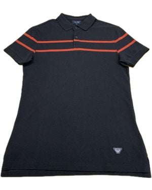 Armani Jeans Short-Sleeved Polo Shirt - Black