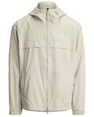 Polo Ralph Lauren Hooded Zip-Up Jacket - White