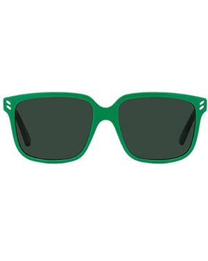 Stella McCartney Eyewear Square Frame Sunglasses - Green