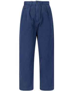 Polo Ralph Lauren Casual Trousers With Belt Loops - Blue