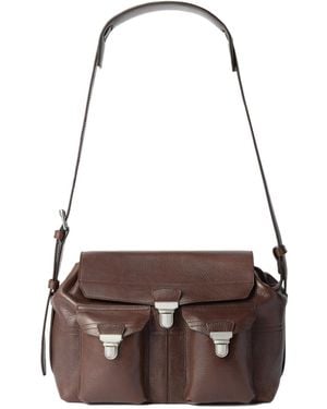 Lemaire Medium Gear Bag - Brown