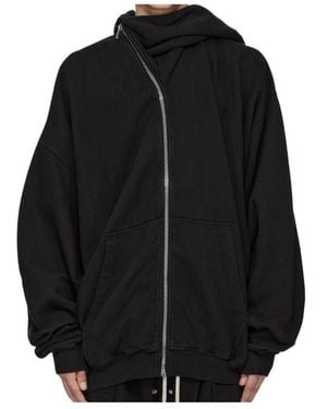 Rick Owens Mountain Hun Hoodie - Black