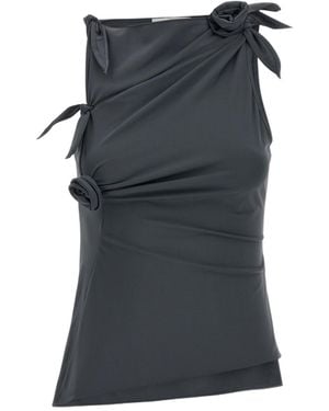 Coperni Asymmetrical Tank Top - Grey