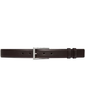 Gucci Reversible Rectangle Buckled Belt - White