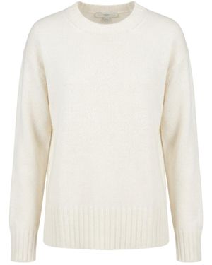 Malo Long-Sleeved Sweater - White
