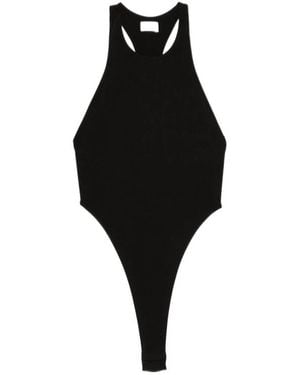 ANDAMANE Fonda Racerback Bodysuit - Black