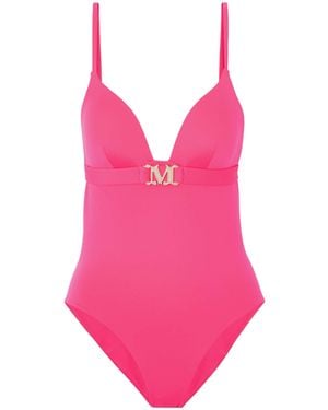 Max Mara Sleeveless One-Piece Swimsuit - Pink
