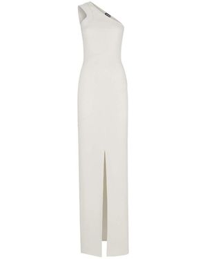 Tom Ford One-Shouldered Long Dress Dress - White