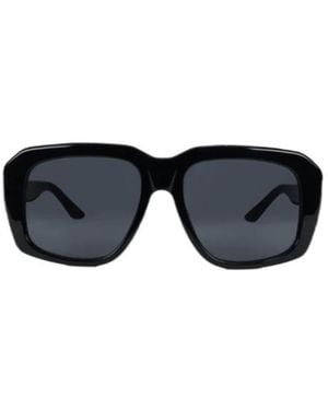 CASABLANCA Monogram Oversize-Frame Sunglasses - Blue