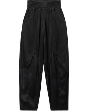 Alexander Wang Logo Patch Balloon Trousers - Black