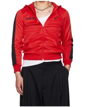 Lu'u Dan X Clot Collaboration Zip-Up Casual Jacket - Red