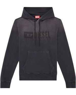 DIESEL S-Ginn-Hood-K44 Hoodie - Grey