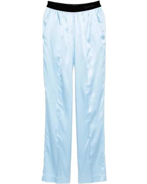 Tom Ford Satin Pants - Blue