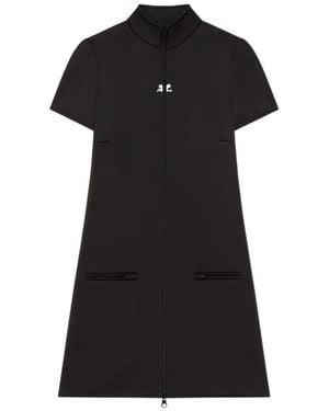 Courreges Courrges Interlock Tracksuit Mini Dress - Brown