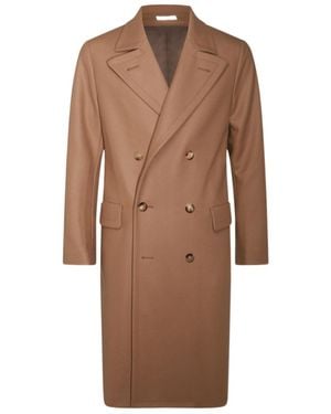 Boglioli Long-Sleeved Coat - Brown