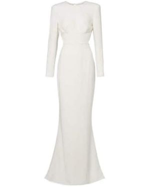 Stella McCartney Bridal Crêpe Gown - White