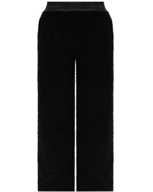 Moncler Elastic-Waist Casual Trousers - Black