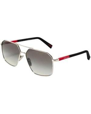 Prada Aviator Sunglasses - Metallic