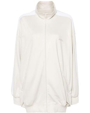 Isabel Marant Isabel Marant Rejane Jersey Zipped Oversized Jacket - White