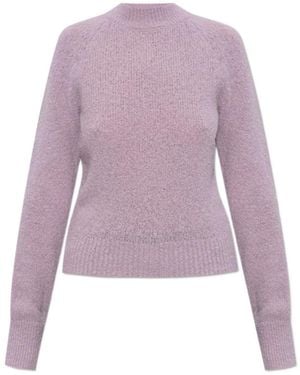 Dries Van Noten Long Sleeve Jumper - Purple