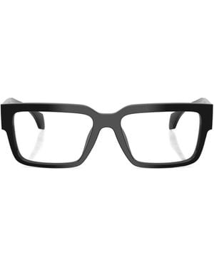 Versace Eyewear Rectangle-Frame Glasses - White