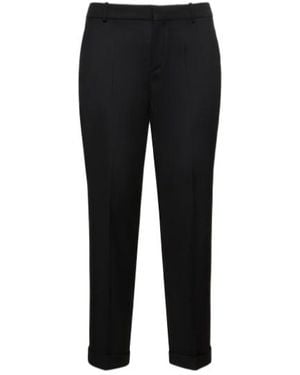 Balmain Button Details Casual Trousers - Black