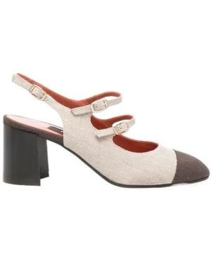 CAREL PARIS Heel Strap Court Shoes - Pink